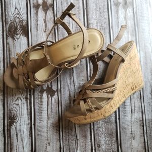 Etc! 7/8 brown wedges